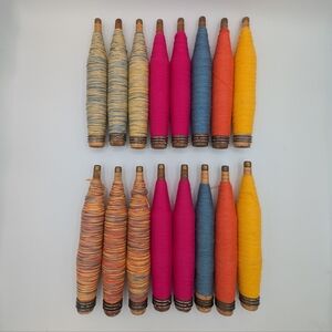 16 Vintage Thread Spools